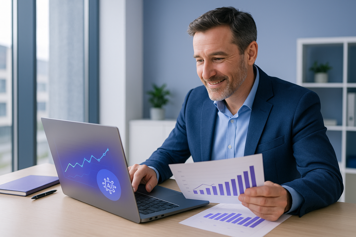 AI sales chatbot automation dashboard for Irish SMB