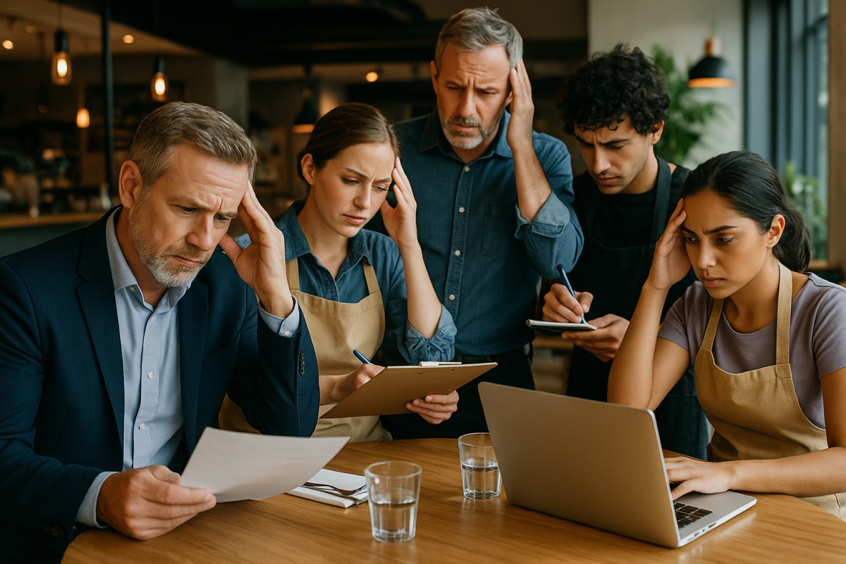 AI automation dashboard for Irish restaurant