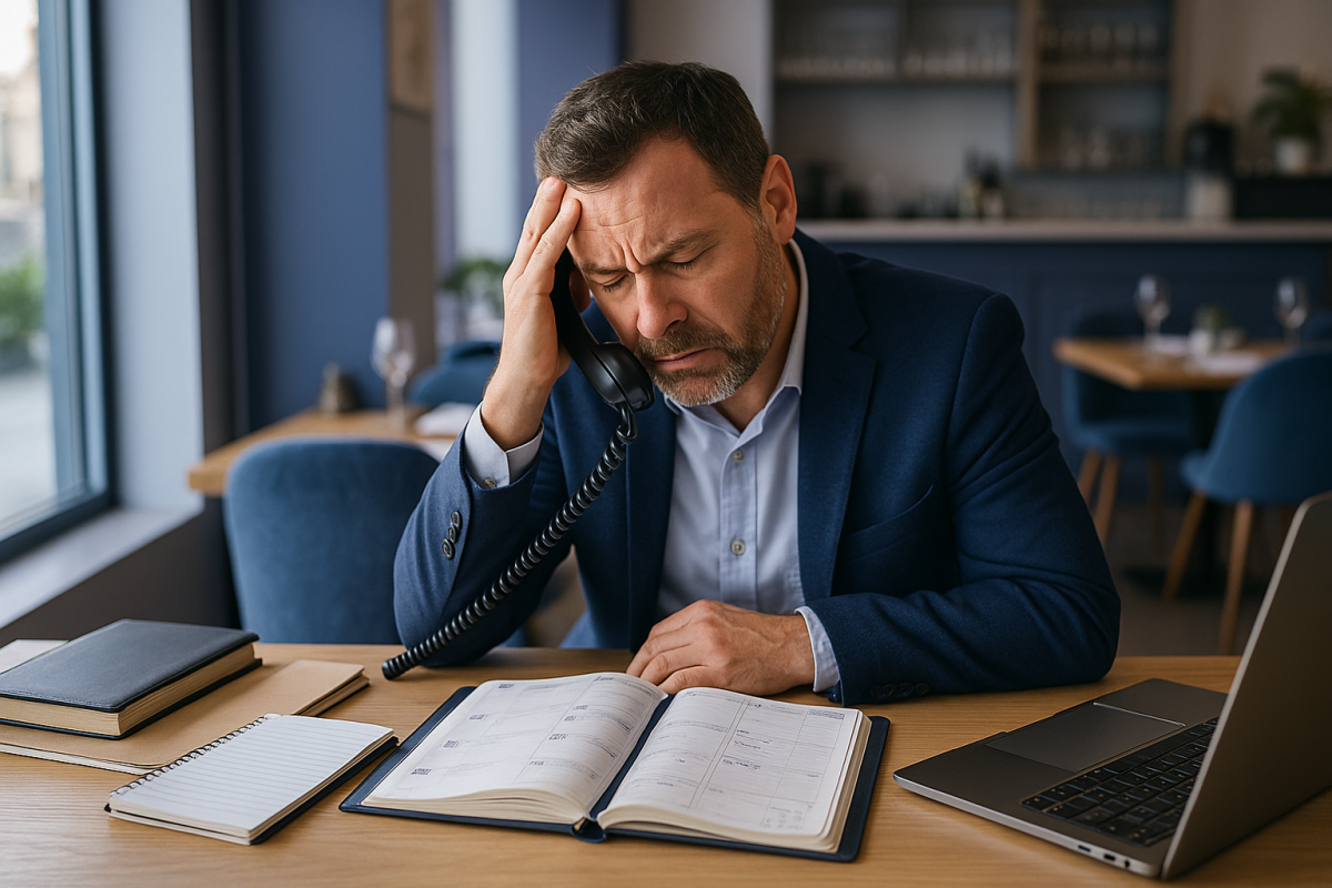 Irish SMB owner using digital booking system powered by AgentHub.ie