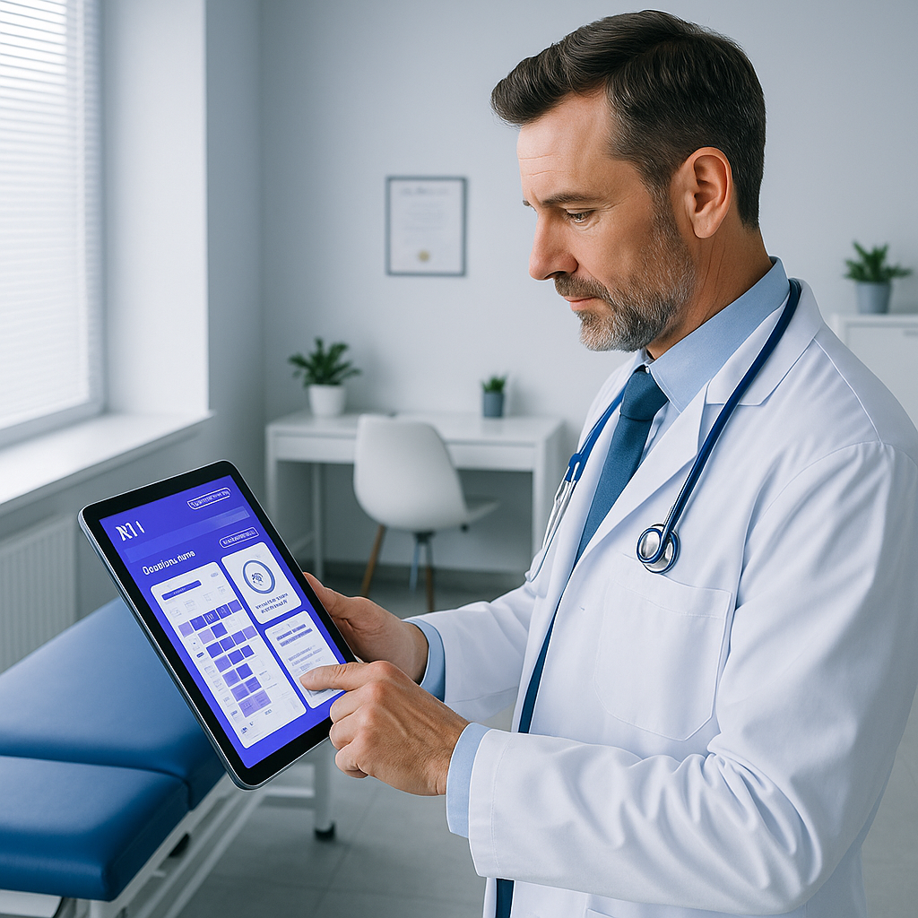 AgentHub.ie AI chatbot assisting Irish clinic reception