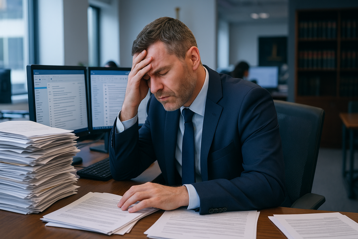AI legal assistant automating document review for law firm Ireland