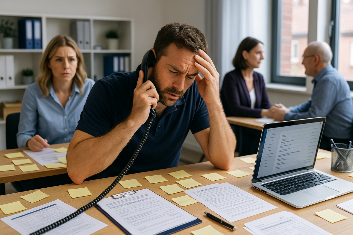 AI voice agent calling and qualifying leads for a Dublin business