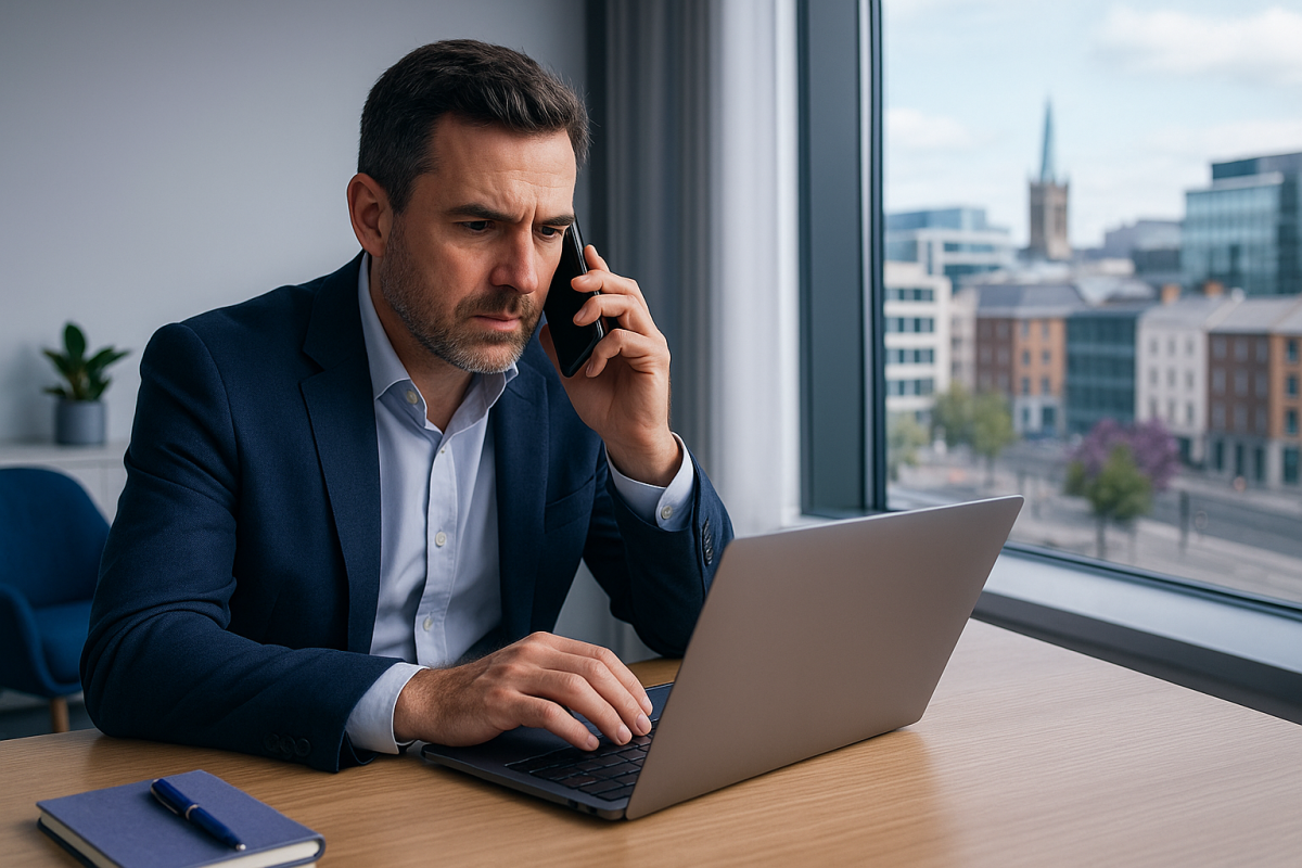 AI customer support dashboard for Irish SMB