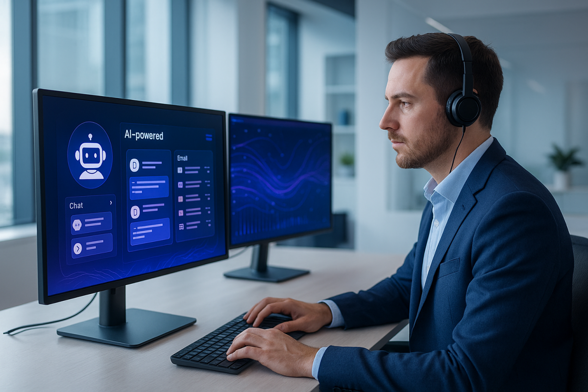 Omnichannel AI customer service for Irish law firm